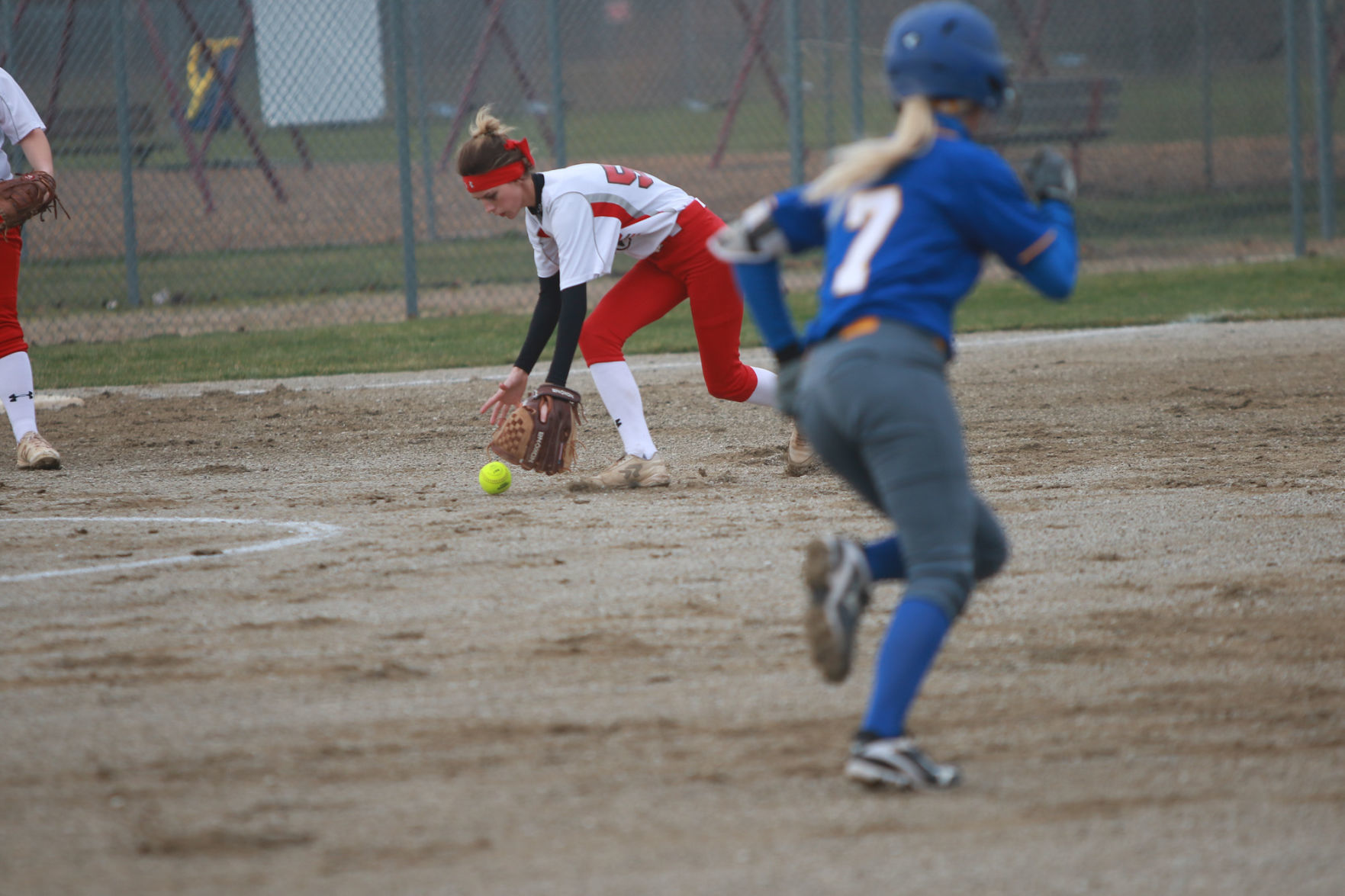 Gallery: Prep softball - Highland at Kankakee Valley